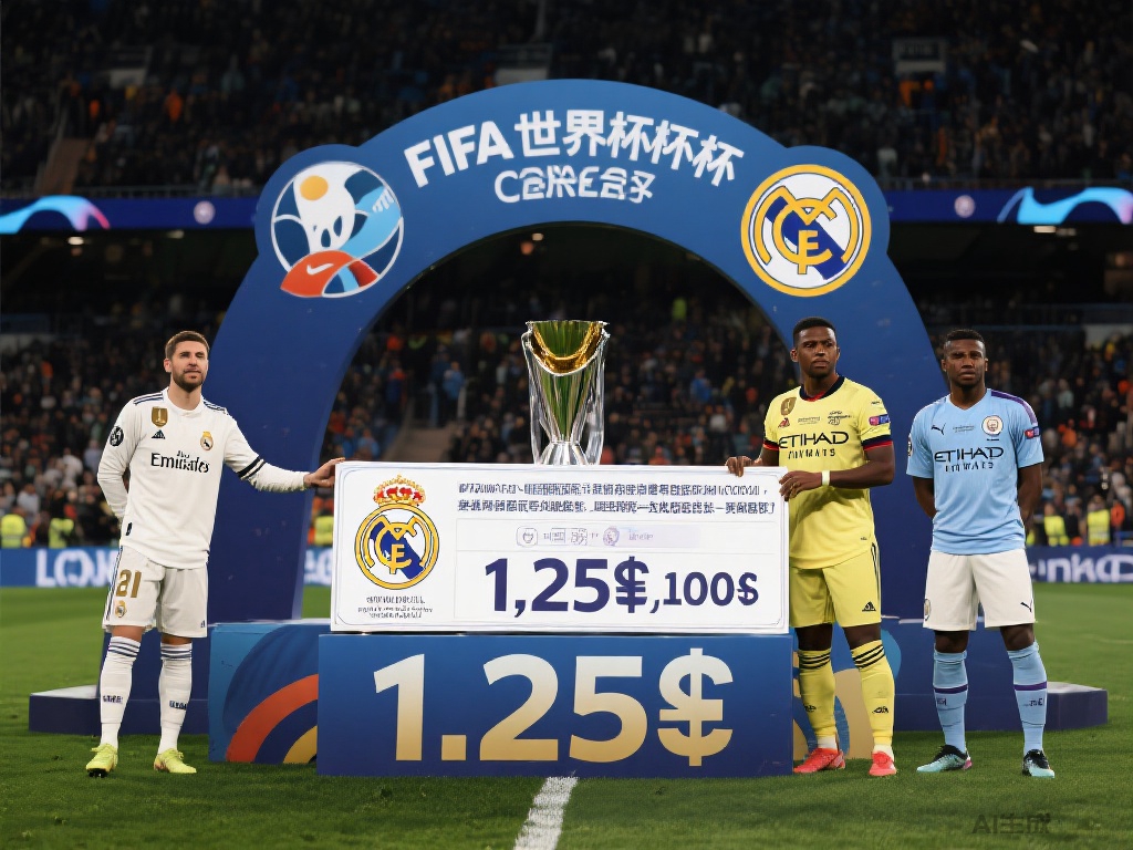 [国际足球]2025世俱杯冠军最高可获1.25亿美元巨奖（[国际足球]2025世俱杯夺冠奖金高达1.25亿美元，创历史新高）